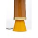 KARE DESIGN Josy bordlampe - gul og okkergul emalje stl