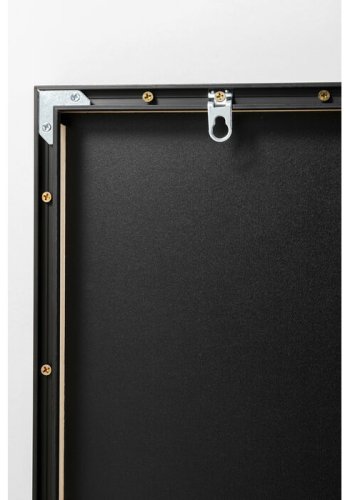 KARE DESIGN Jetset Pose Lady billede, m. LED lys og ramme - multifarvet akryl (120x80)