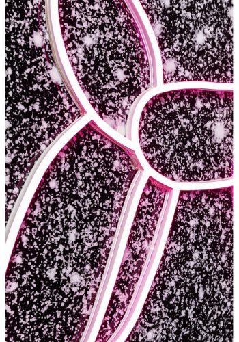 KARE DESIGN Balloon Dog glasbillede, m. LED lys og ramme - multifarvet akryl (80x80)