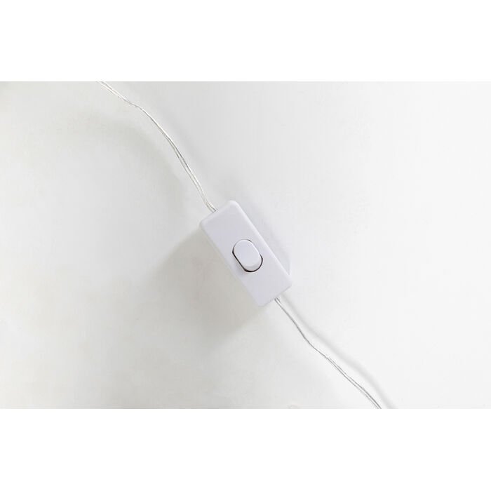 KARE DESIGN Balloon Dog glasbillede, m. LED lys og ramme - multifarvet akryl (80x80)