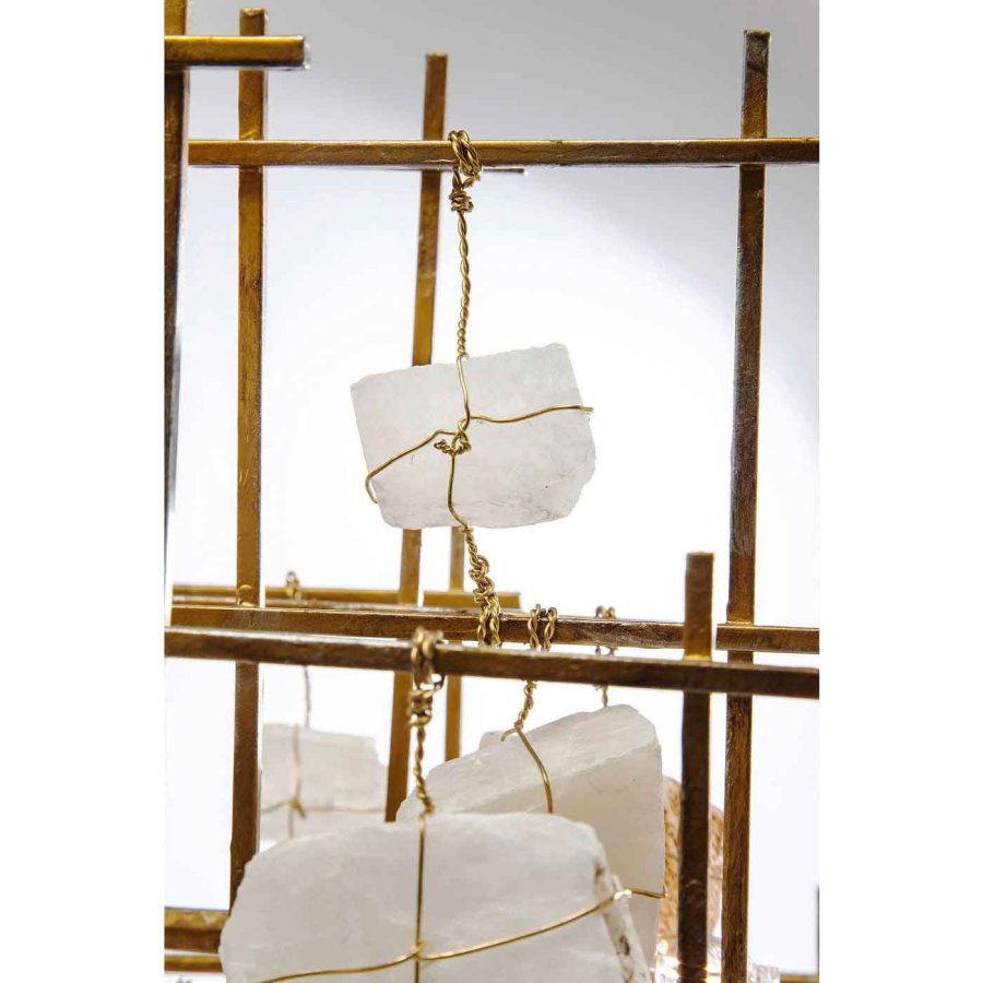 KARE DESIGN Stone Mobile loftlampe - guld stl og hvide sten