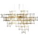 KARE DESIGN Stone Mobile loftlampe - guld stl og hvide sten