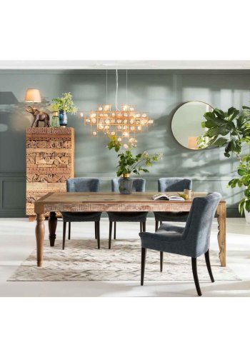 KARE DESIGN Stone Mobile loftlampe - guld stl og hvide sten