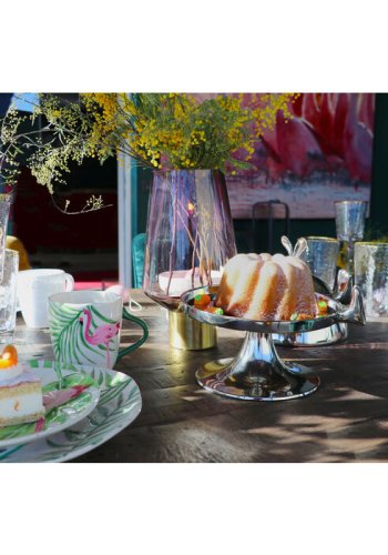 KARE DESIGN Hommage vandglas, m. struktur og guldkant, hndlavet - klar glas (H:14,3)