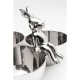 KARE DESIGN Bunny Tre skl - slv forniklet aluminium (H:18)