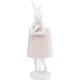 KARE DESIGN Animal Rabbit bordlampe - hvid polyresin/stl/hrlrred 