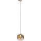 KARE DESIGN Golden Goblet loftlampe - farvet glas/messingbelagt stl, rund (25)