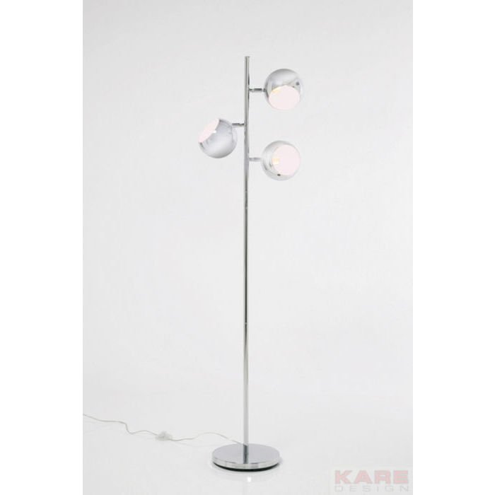 KARE DESIGN Gulvlampe, Calotta Krom