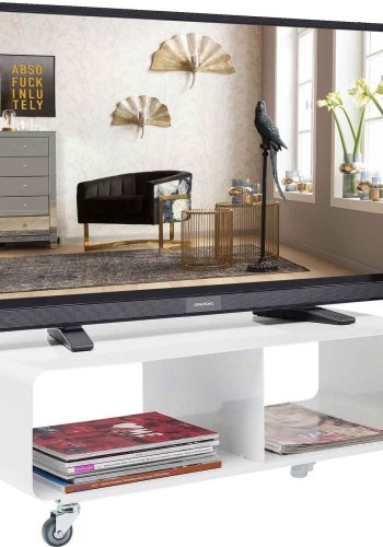 KARE DESIGN Lounge TV-bord med Hjul, Lounge, Hvid