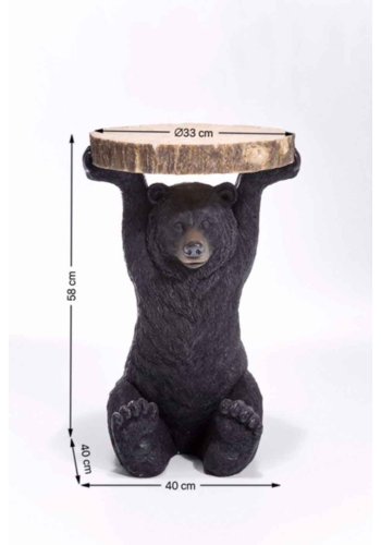 KARE DESIGN Sidebord, Animal Bear 40cm