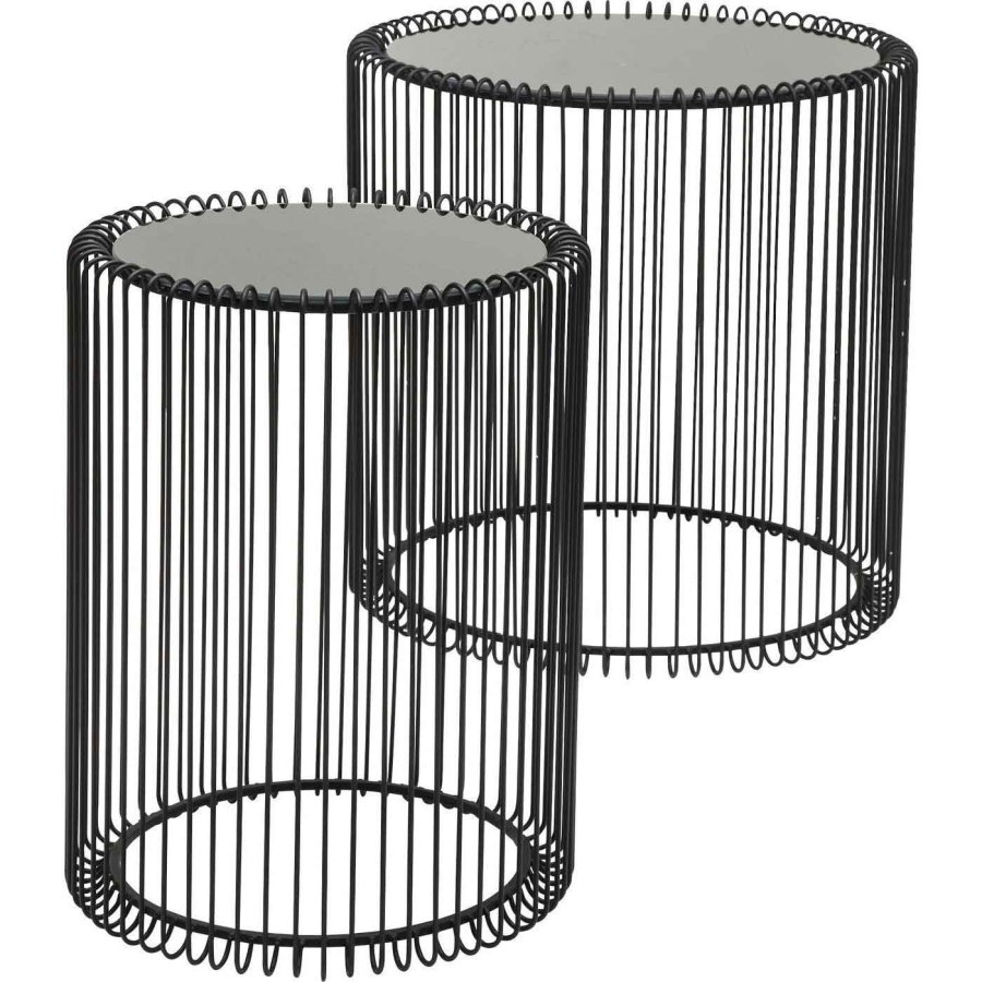 KARE DESIGN Sidebord, Wire Sort (2/St)
