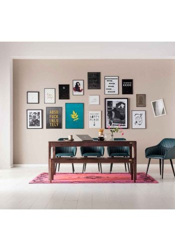 KARE DESIGN Brooklyn Walnut spisebord - valnddebrunt sheeshamtr (175x90)