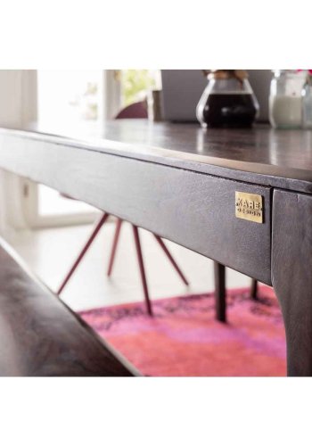 KARE DESIGN Brooklyn Walnut spisebord - valnddebrunt sheeshamtr (175x90)