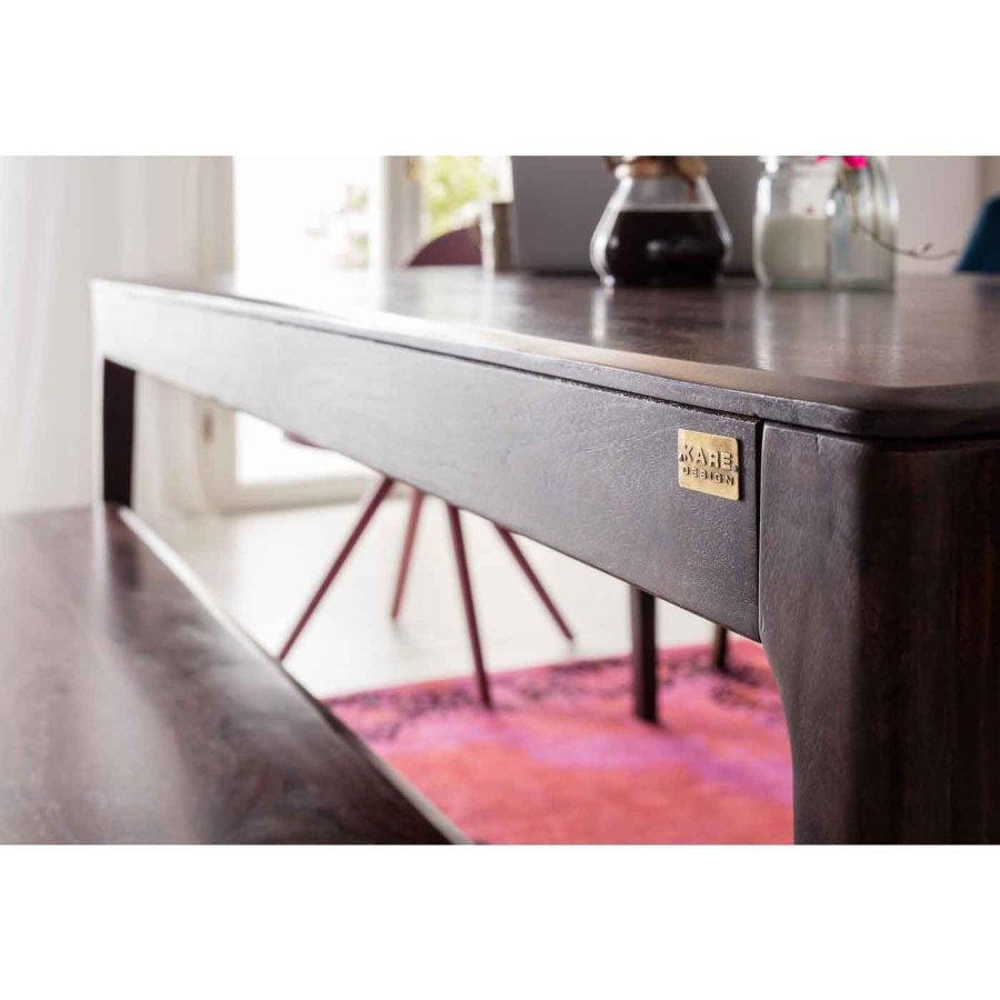 KARE DESIGN Brooklyn Walnut spisebord - valnddebrunt sheeshamtr (175x90)