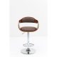 KARE DESIGN Barstol, Monaco Schoko