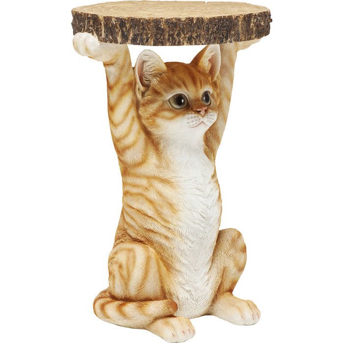 KARE DESIGN Sidebord, Animal Ms Cat 33cm