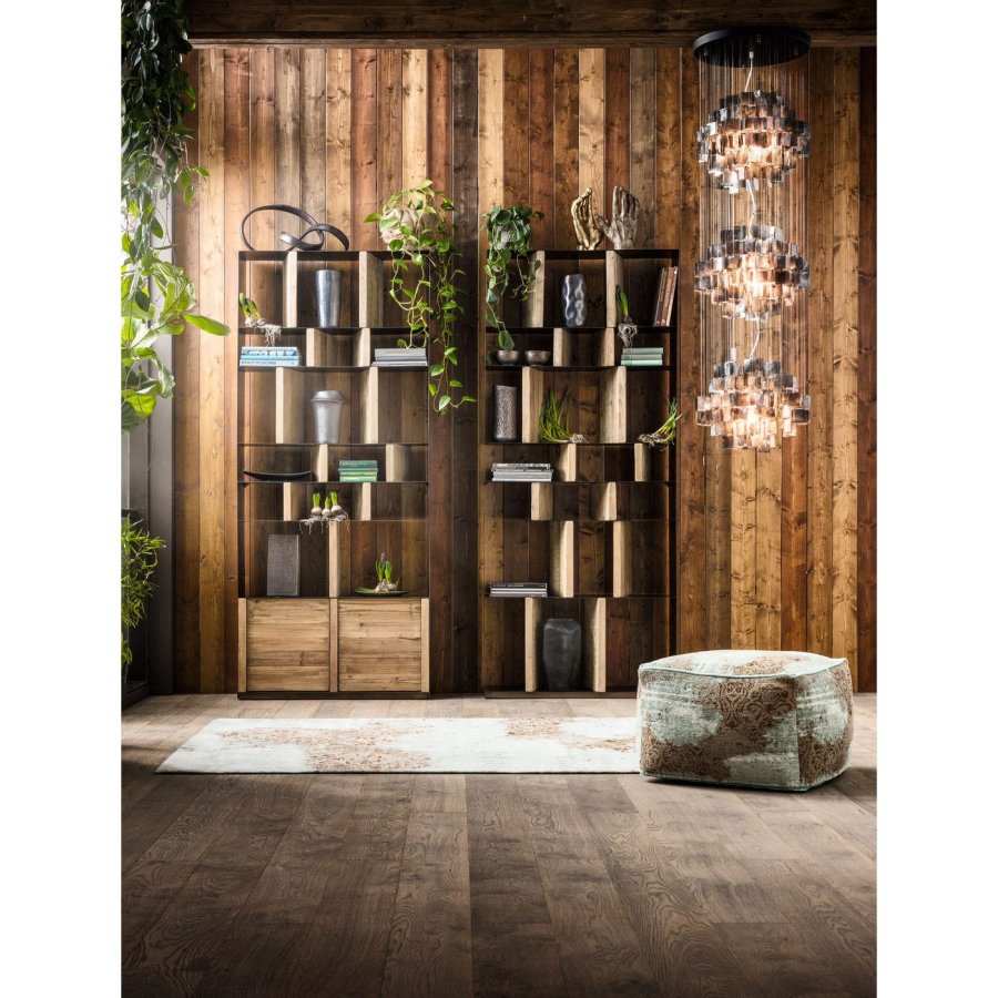 KARE DESIGN Storm reol - natur fyrretr/stl