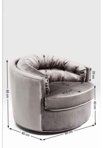 KARE DESIGN Loungestol, Music Hall Gr