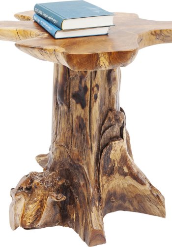 KARE DESIGN Tree sidebord - natur teaktr, unik (50x50)