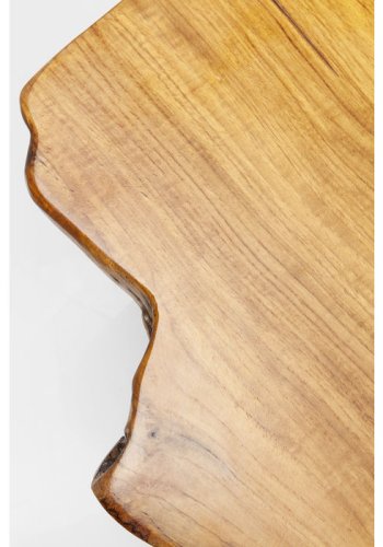 KARE DESIGN Aspen sofabord - natur teaktr/stl (106x41)