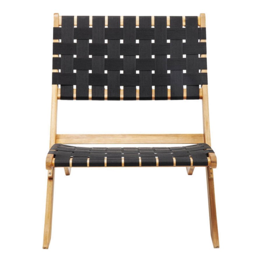 KARE DESIGN Ipanema foldestol - natur/sort akacietr/nylon