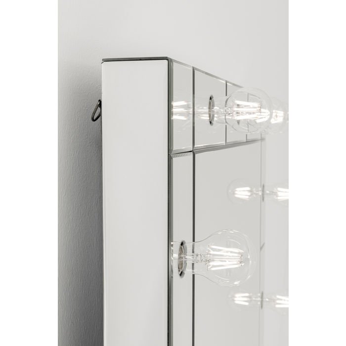 KARE DESIGN rektangulr Flor Mirror Make Up vgspejl - spejlglas (160x80)