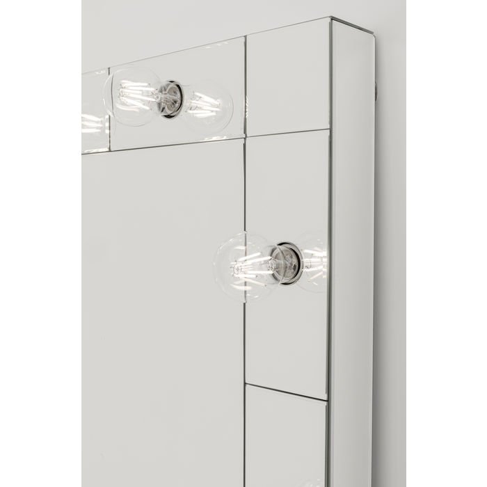 KARE DESIGN rektangulr Flor Mirror Make Up vgspejl - spejlglas (160x80)