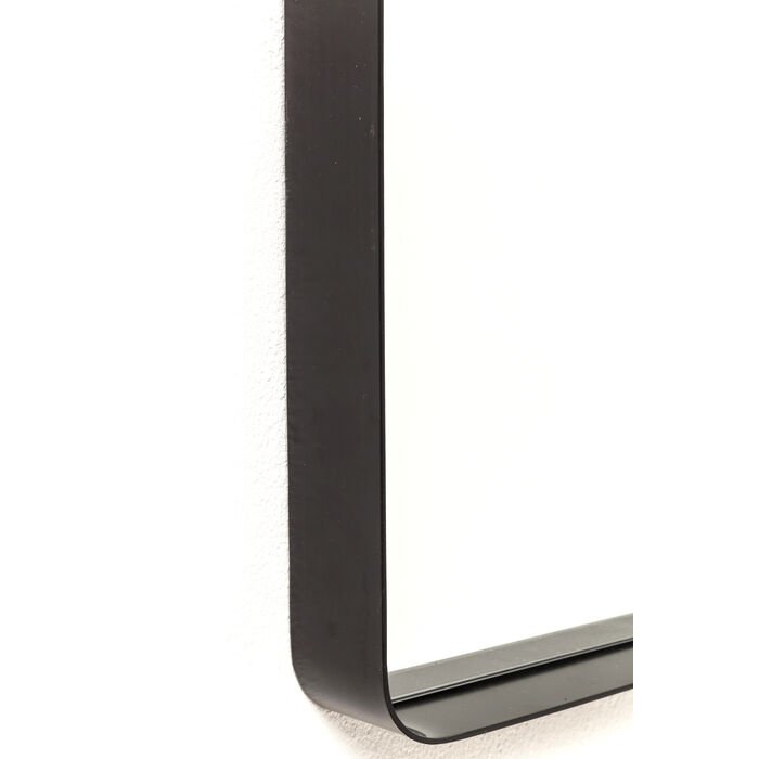 KARE DESIGN Ombra MO vgspejl, rektangulr - spejlglas og sort stl (80x200)