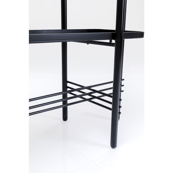 KARE DESIGN Bennet konsolbord, m. hylde - marmor og stl (120x30)