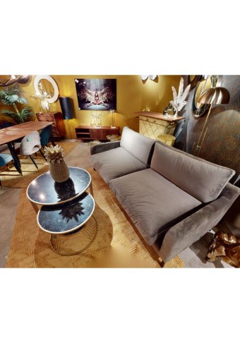 KARE DESIGN Roma sofabord - marmor og stl (st af 2)