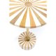 KARE DESIGN Domero Cirque sidebord, rund - guld/hvid polyresin og messing stl (40)