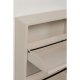 KARE DESIGN Caruso 3 skoskab, m. 3 lger - creme stl (H:104)