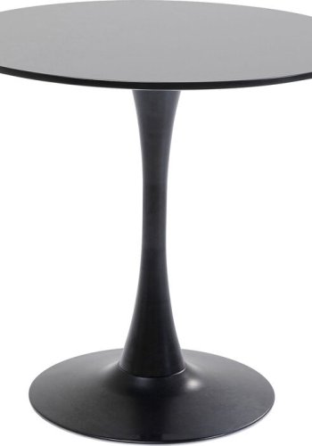 KARE DESIGN Schickeria sofabord, rund - sort MDF og sort stl (80)