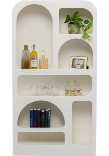 KARE DESIGN Paco vghylde, rektangulr - hvid MDF (95x180)