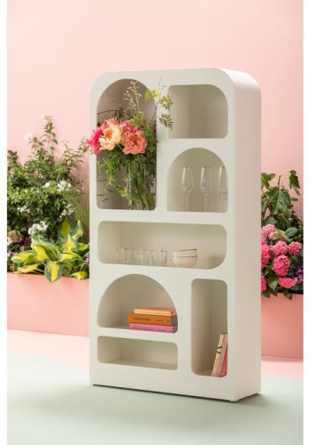 KARE DESIGN Paco vghylde, rektangulr - hvid MDF (95x180)