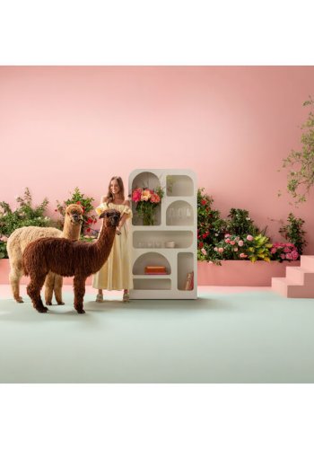 KARE DESIGN Paco vghylde, rektangulr - hvid MDF (95x180)