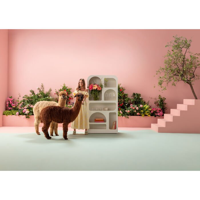 KARE DESIGN Paco vghylde, rektangulr - hvid MDF (95x180)