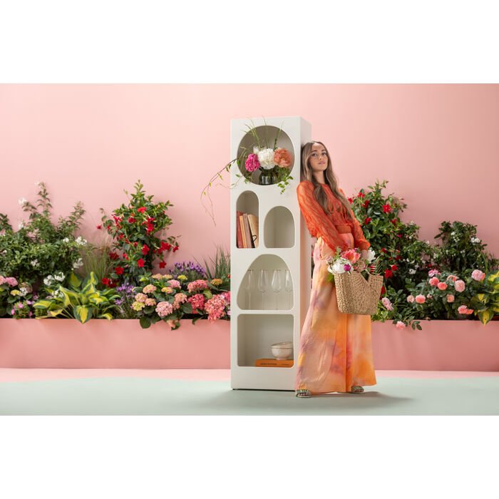 KARE DESIGN Paco vghylde, rektangulr - hvid MDF (48x180)