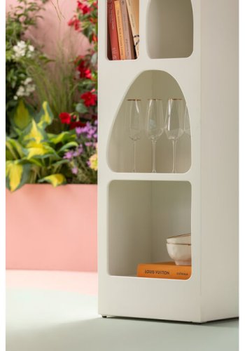 KARE DESIGN Paco vghylde, rektangulr - hvid MDF (48x180)