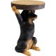 KARE DESIGN Animal Bassotto sidebord, rund - multifarvet polyresin (32)
