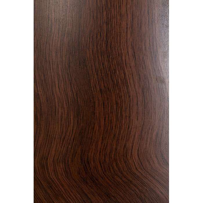 KARE DESIGN Cono spisebord, rund - hvid/gr stentj, brun repapir og guld stl (120)