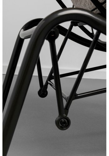 KARE DESIGN Vienna Swing gyngestol og skammel - beige polyester og stl