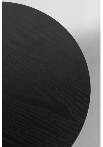 KARE DESIGN Easy Living Wood sidebord, rund - MDF og stl (46)