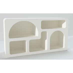 KARE DESIGN Paco vghylde, rektangulr - hvid MDF (140x75)