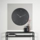 SPINDER DESIGN Time vgur, rund - sort stl (80)