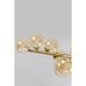 KARE DESIGN Scala Balls guldfarvet loftlampe - glas og stl (150cm)