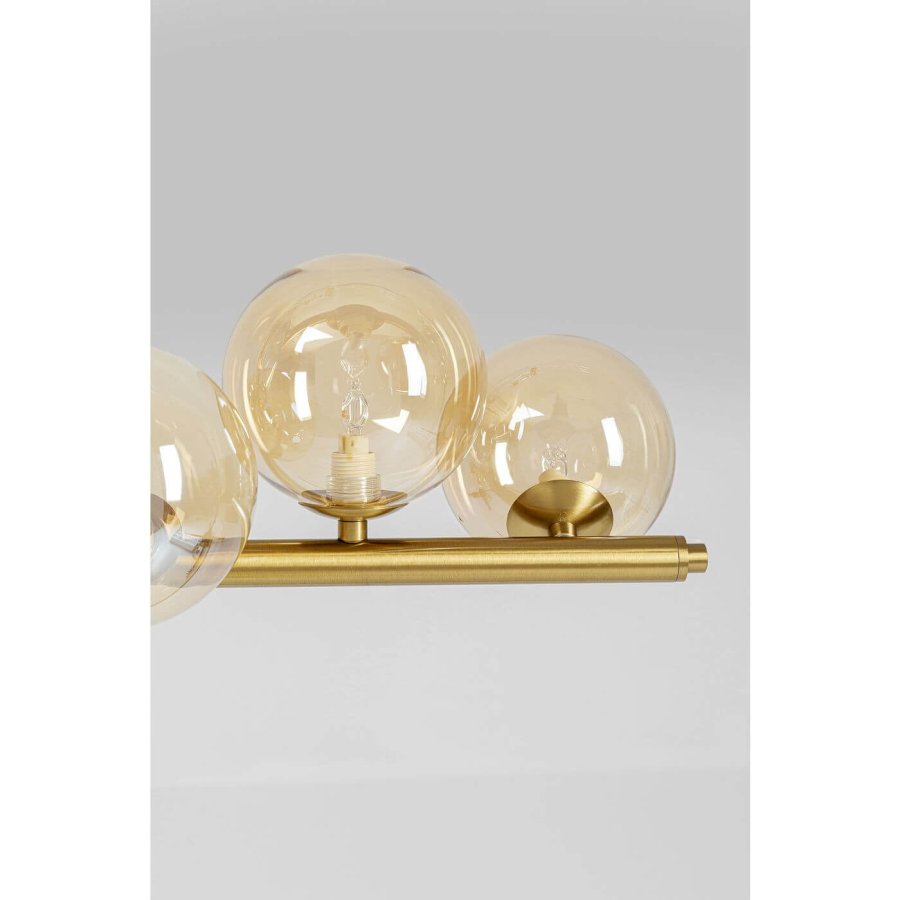 KARE DESIGN Scala Balls guldfarvet loftlampe - glas og stl (150cm)