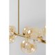 KARE DESIGN Scala Balls guldfarvet loftlampe - glas og stl (150cm)