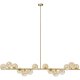 KARE DESIGN Scala Balls guldfarvet loftlampe - glas og stl (150cm)