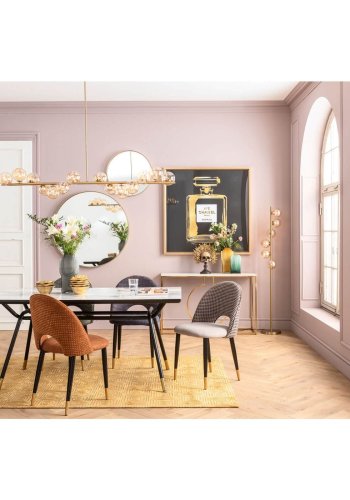 KARE DESIGN Scala Balls guldfarvet loftlampe - glas og stl (150cm)